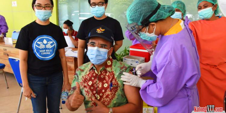 Capaian Vaksinasi di Kota Kupang Belum Signifikan