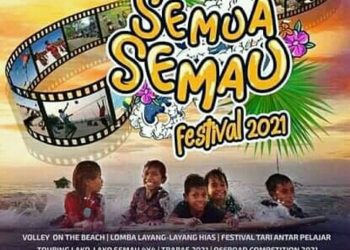 Promosi-Semua-Semau-Festival-yang-tidak-mendapat-izin-dari-Kepolisian-Daerah-NTT-Senin-6-September-2021.(Ra-KatongNTT.com)