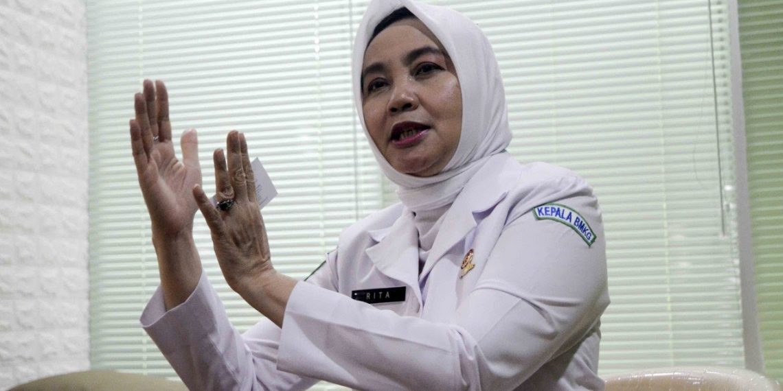 Kepala BMKG, Dwikorita Karnawati (VIVA.co.id/M Ali Wafa)