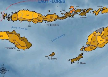 Tangkapan layar prakiraan musim kemarau di NTT (Joe-KatongNTT)