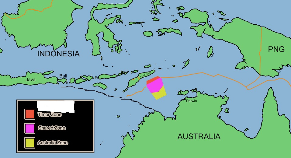 Ilustrasi kabel Laut Timor (Ist)