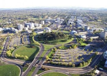 Maket IKN Nusantara di Penajam Utara, Kalimantan Timur (Kementerian PUPR)