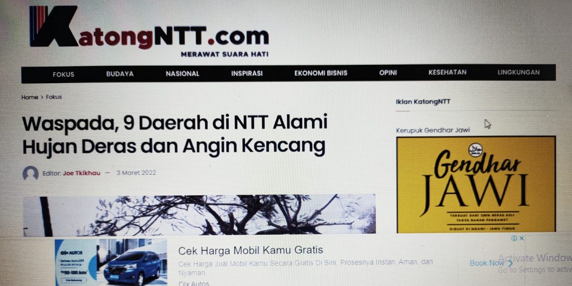 Ilustrasi berita top sepekan terakhir (KatongNTT.com)