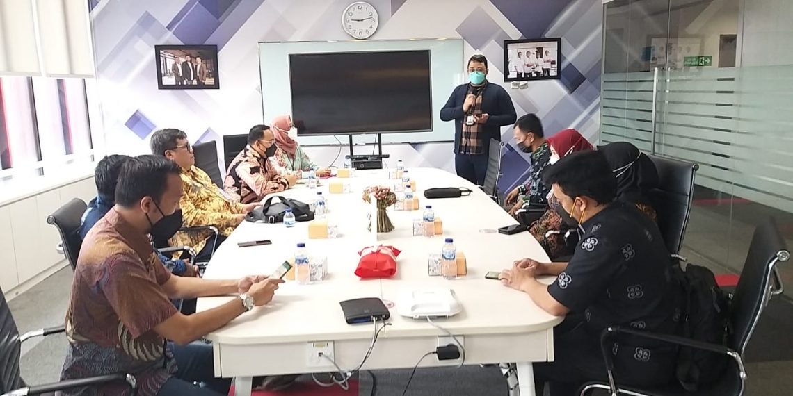 Tindak lanjut dan koordinasi Komnas Disabilitas dengan PT Infomedia Nusantara (Ist).