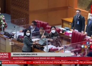 120422-DPR sahkan RUU Tindak Pidana Kekerasan Seksual jadi UU (Antara)