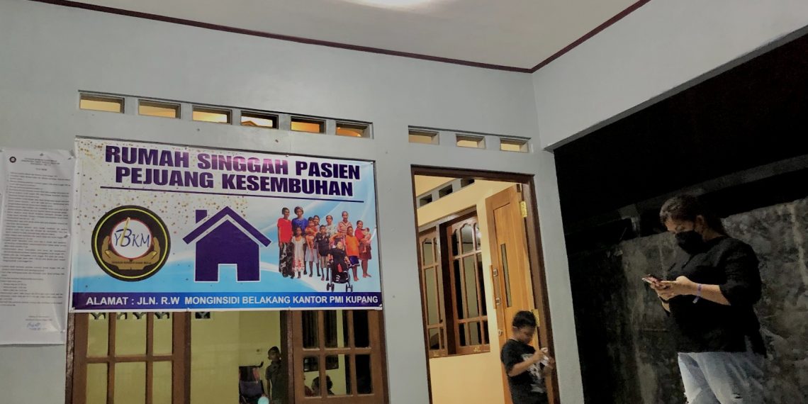 Rumah singgah milik YBKM yang disiapkan untuk membantu pasien miskin yang menjalani perawatan di Kupang (Ruth-KatongNTT)
