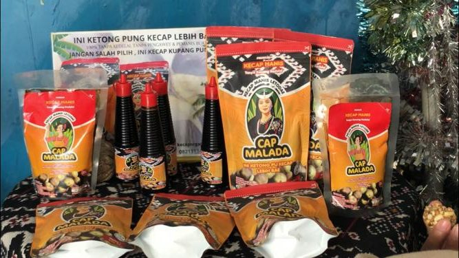 Kecap manis tanpa kedelai bermerek Letodae cap Malada diproduksi oleh pengusaha UMKM Gladys Matthew di Kupang, NTT. (KatongNTT.com)