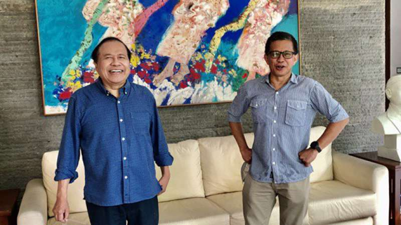 Rizal Ramli dan Rocky Gerung bahas angka kemiskinan di Jawa Tengah meningkat di masa pemerintahan Ganjar Pranowo. (Dok.Tim Komunikasi Puan Maharani)