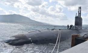 Ilustrasi kapal selam nuklir