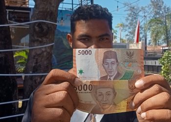 BI luncurkan uang kertas emisi 2022 sebagai upaya menekan pemalsuan uang (Joe-KatongNTT)