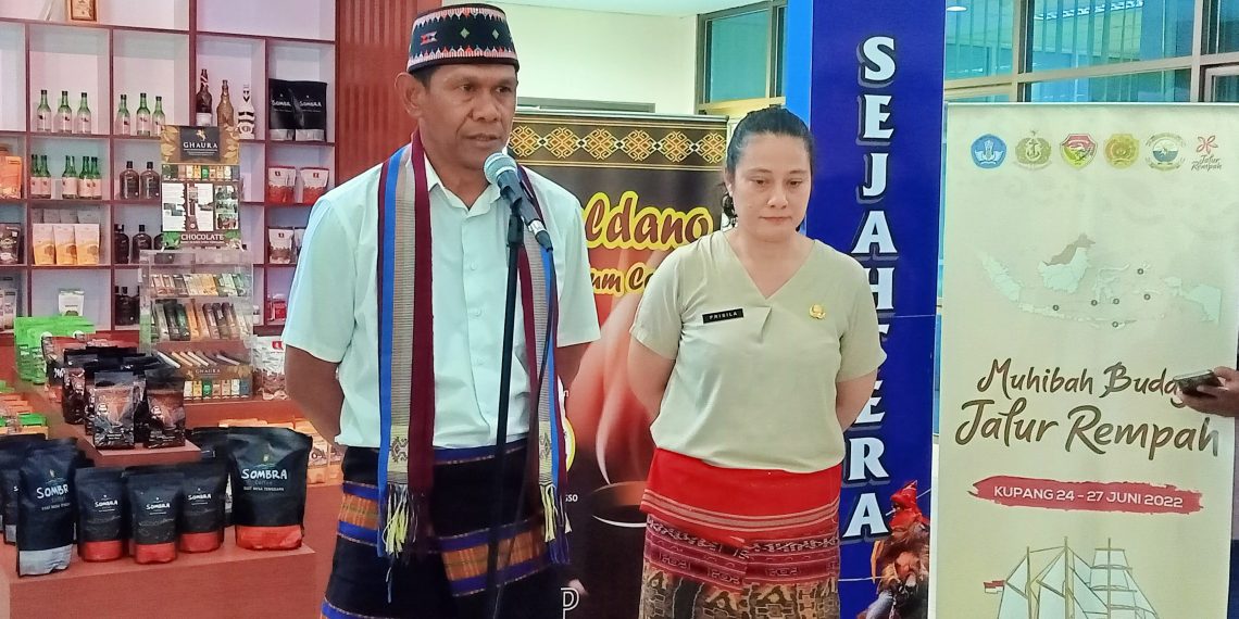 Kepala Dinas Pertanian dan Ketahanan Pangan Provinsi NTT, Lucky Koli saat memberikan keterangan terkait program TJPS (Joe-KatongNTT)
