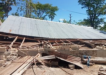Rumah warga Besipae yang digusur oleh Pemprov NTT (Joe-KatongNTT)