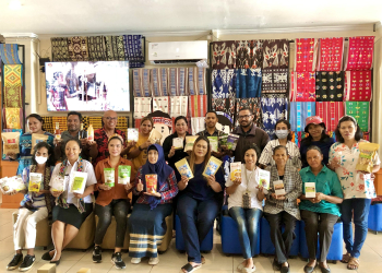 Pelaku UMKM di Kota dan Kabupaten Kupang yang mengikuti pelatihan pemasaran digital oleh Dekranasda NTT dan Krealogi (KatongNTT-Ruth)