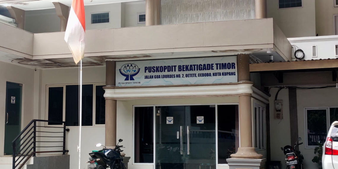 Kantor Puskopdit Bekatigade Timor di Kota Kupang Provinsi NTT (Rita Hasugian-KatongNTT.com)