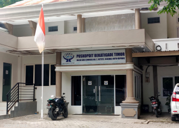 Kantor Puskopdit Bekatigade Timor di Kota Kupang Provinsi NTT (Rita Hasugian-KatongNTT.com)