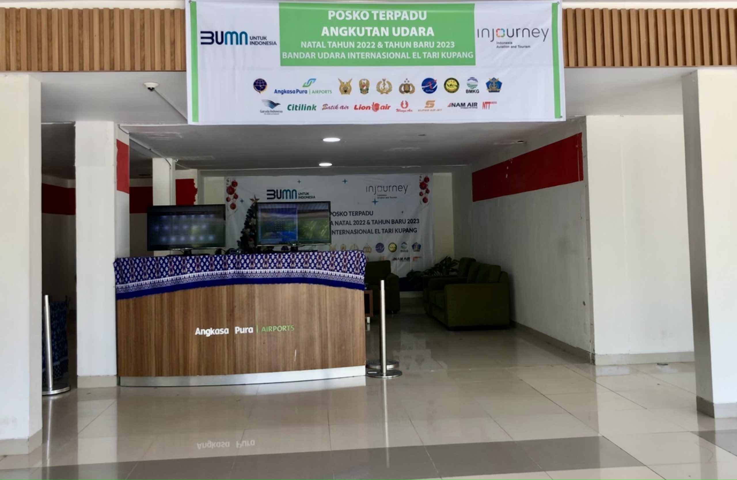 Posko Terpadu Angkutan Udara El Tari Kupang (Ruth-KatongNTT)