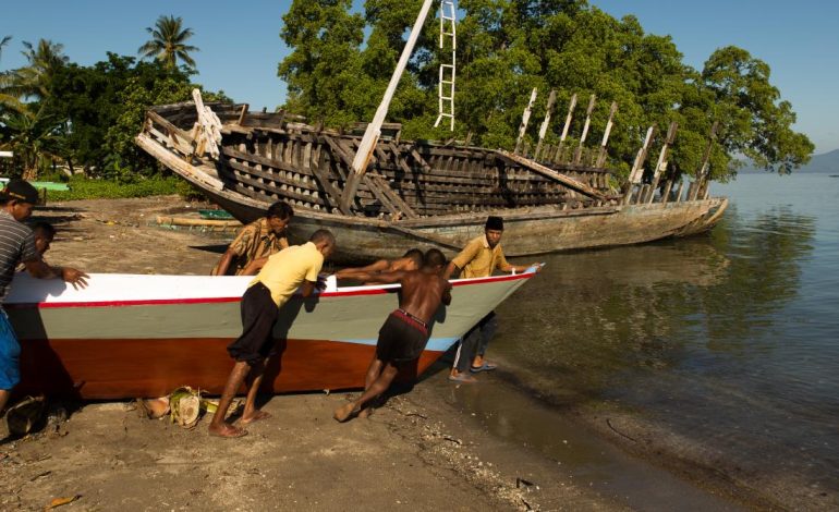 Keseharian nelayan di Kabupaten Lembata Provinsi NTT (Oxfam Indonesia)