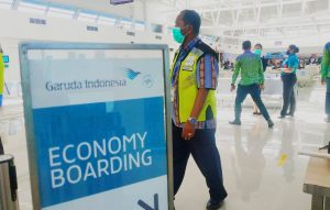 Keterangan untuk boarding di Bandara El Tari di Kota Kupang Provinsi NTT (Putra Bali Mula - KatongNTT.com)