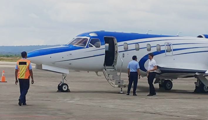 Pesawat Asal Malaysia Tujuan Timor Leste Mendarat Darurat di Bandara El Tari Kupang