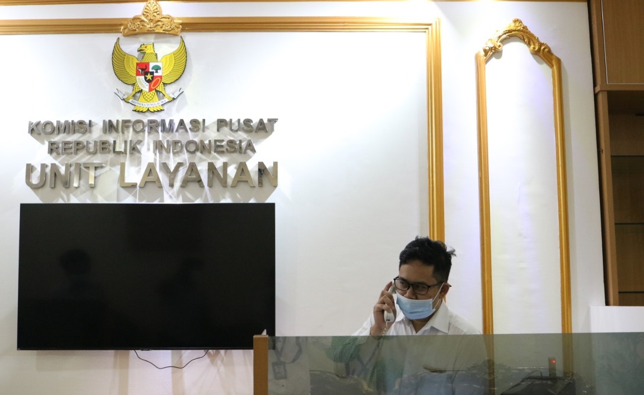 Kantor Komisi Informasi Pusat di Jakarta.