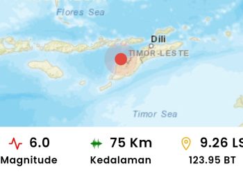 Gempa Guncang TTU Terasa Hingga Flores dan Sumba