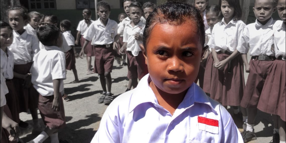Septiana, Anak Pekerja Migran Berusia 6 Tahun di Desa Maubesi, TTU, NTT (Ruth Botha-KatongNTT)