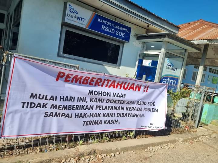 Dokter RSUD Soe Mogok Layani Pasien, Bupati TTS Buka Suara