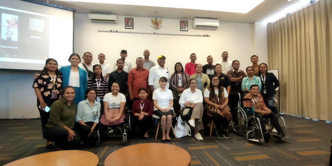 Jurnalis Dukung GARAMIN NTT Beritakan Kaum Difabel