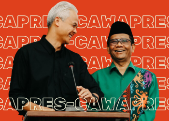 Bacapres Ganjaar Pranowo dan Bacawapres Mahfud MD (Ruth Botha - KatongNTT)