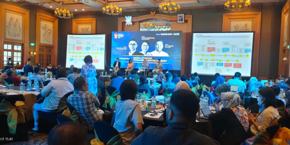 Local Media Summit 2023 di hotel Aryaduta , Jakarta Pusat, 11 Oktober 2023. (Rita Hasugian-KatongNTT.com)