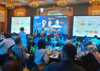 Local Media Summit 2023 di hotel Aryaduta , Jakarta Pusat, 11 Oktober 2023. (Rita Hasugian-KatongNTT.com)