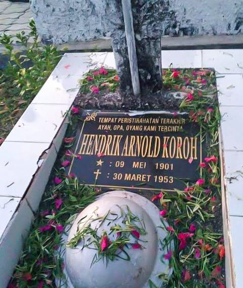 Makam Raja Amarasi H.A Koroh di Taman Makam Pahlawan Dharmaloka di Kota Kupang, NTT. (Ayudan-KatongNTT.com)