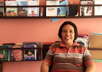 Maria Loka, pegiat pemberdayaan perempuan dan anak asal Lembata (Ruth Botha - KatongNTT.com)