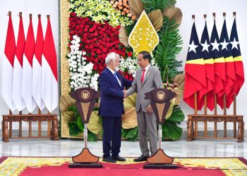 Xanana Temui Jokowi Bahas Penyelesaian Batas Negara
