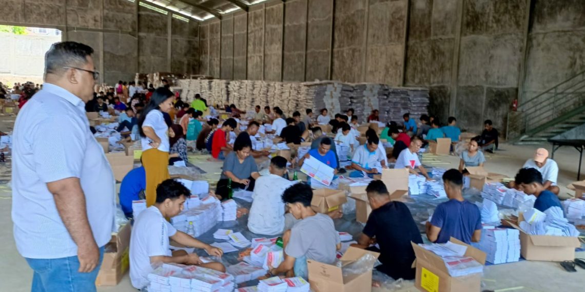 Warga Kota Kupang Lipat Sejuta Surat Suara Diupah Rp 250 per Lembar