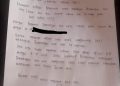 Maria Magdalena Rohi menulis surat kepada Pemerintah untuk memohon bantuan pemulangan cucunya berusia 10 tahun dari Malaysia. Cucunya itu merupakan anak dari PMI NTT Chatrine Septiani Rohi dengan seorang pria asal Madura. Kepolisian Malaysia melaporkan Chatrine meninggal dalam kecelakaan tunggal lalu lintas pada 29 Juli 2026. (Dok.KatongNTT)